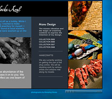 Noche Azul jewellery design
