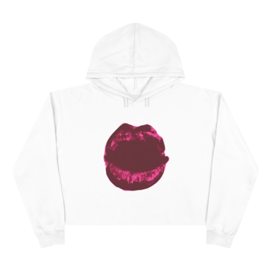 Crop Hoodie - Ooooh she said - Image 4