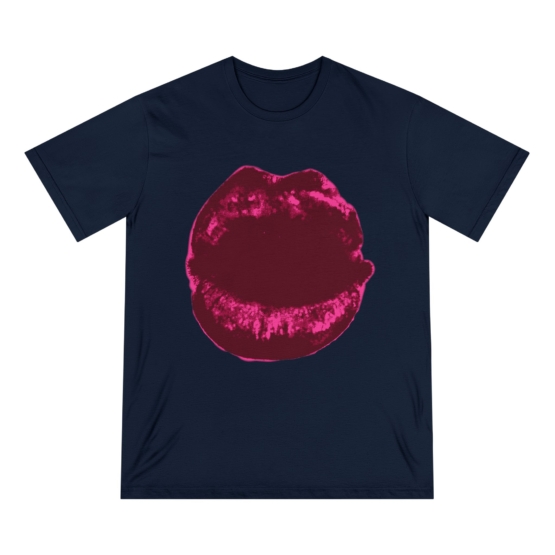 USA only. For big angels. Organic Staple T-shirt with Pink ´Pop Art´lips - Image 9